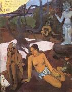Paul Gauguin Where are we going (mk07) oil painting on canvas